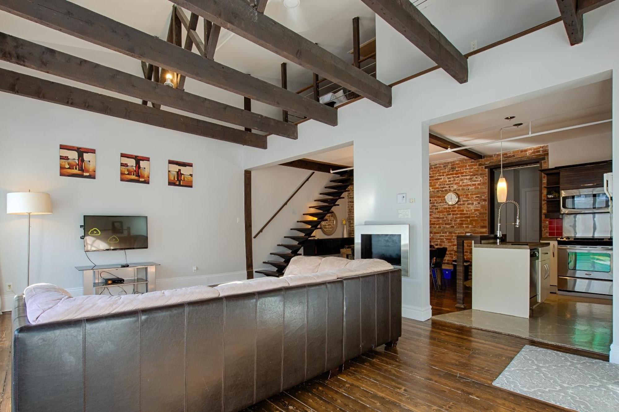 Les Lofts St-Jo - Par Les Lofts Vieux-Quebec Lägenhet Rum bild